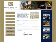 Tablet Screenshot of doorleyagency.com